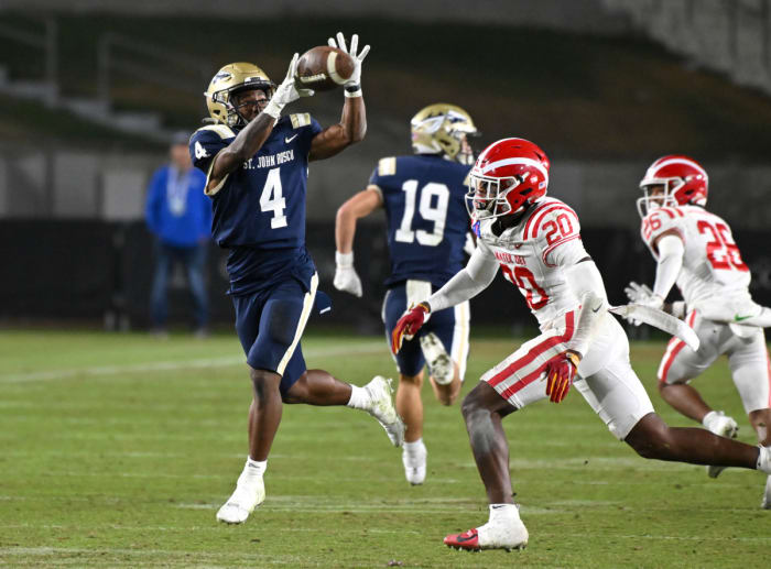 Mater Dei vs St John Bosco CIF Southern Section D1 Final November 24, 2023 Photo-Heston Quan34